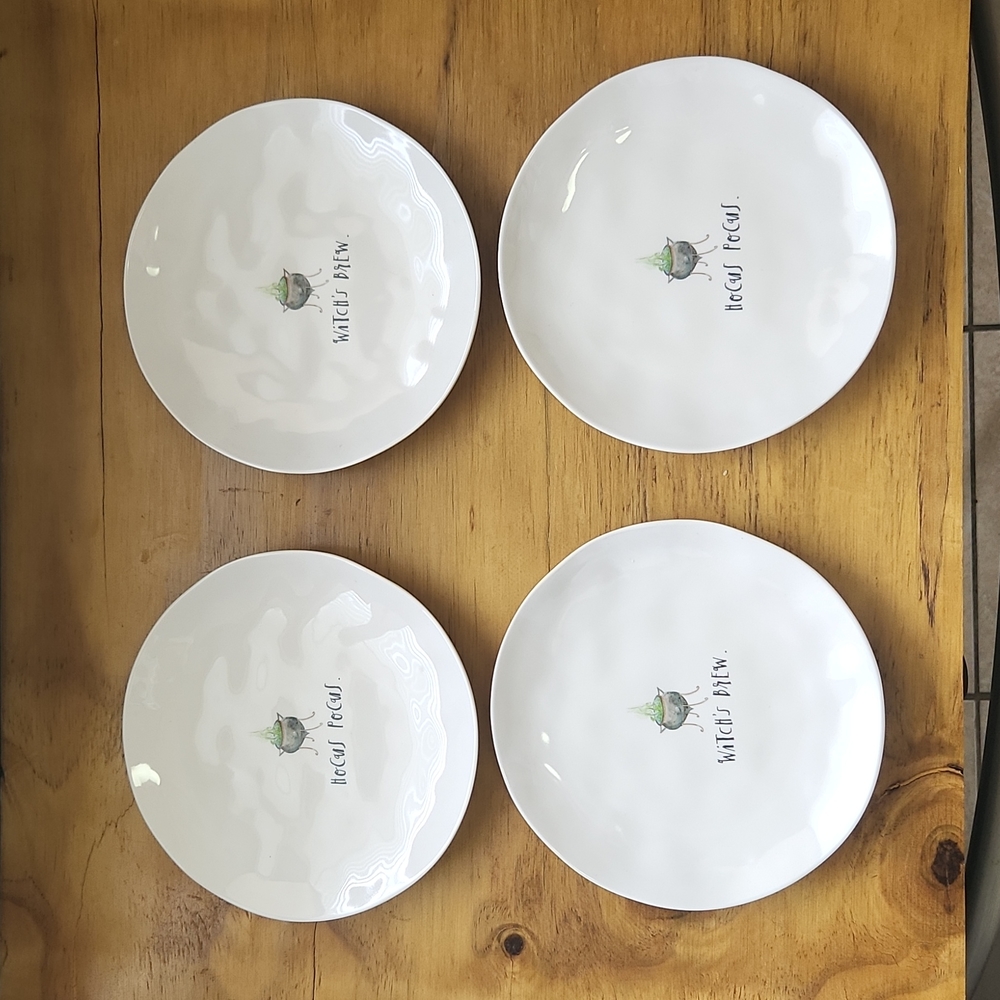 Rae Dunn Halloween Melamine Plates